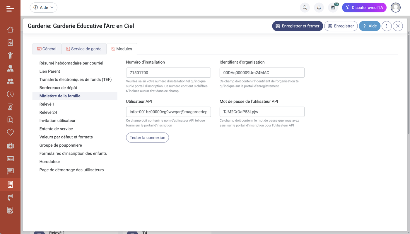 Connectez MaGarderie Plus au nouveau Portail d’inscription aux services de garde (PISG)