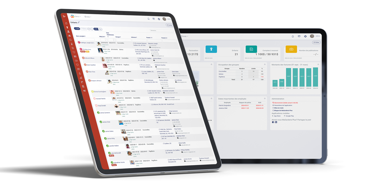 MaGarderie Plus Mise en route